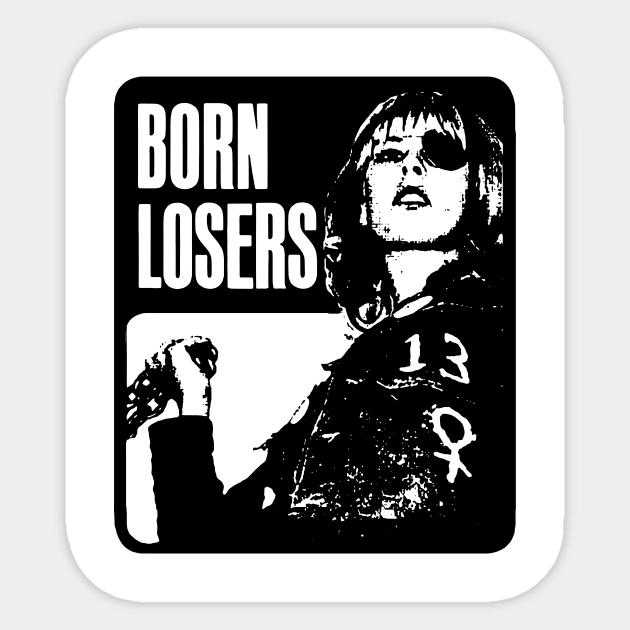 BORN LOSERS Sticker by TheCosmicTradingPost